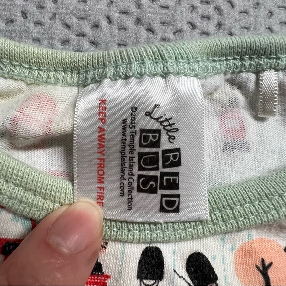 ⭐ Little Red Bus London England Graphic Print Bodysuit 100% Cotton 0-6 Months - Picture 4 of 6